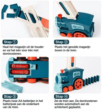 DominoMaster Automatische Dominotrein