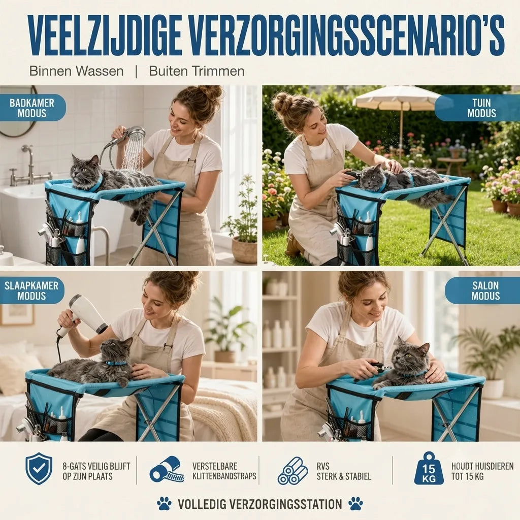 PetEase 2-in-1 Verzorgingsbed