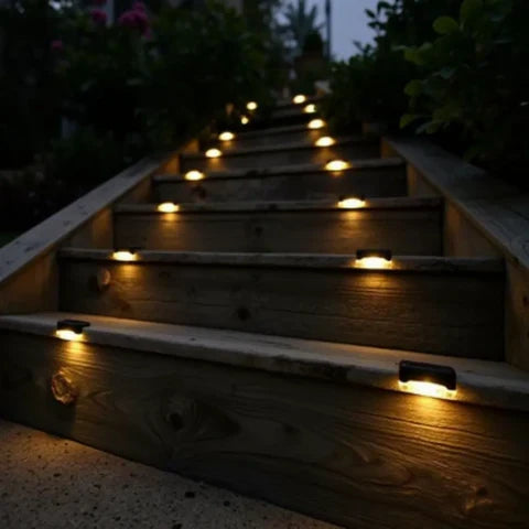 Solar LED Tuinlampen Set